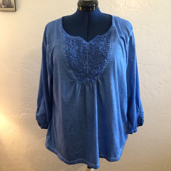 Bandolino Jeans | Tops | Bandolino Jeans Blouse Size Xxl | Poshmark